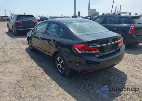 2015 Honda Civic Se из США, поврежденный, VIN 19XFB2F75FE249060